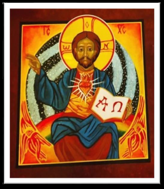 The Cosmic Christ Icon by Mudita rscj